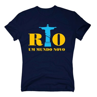 Herren T-Shirt - Rio - Um mundo novo