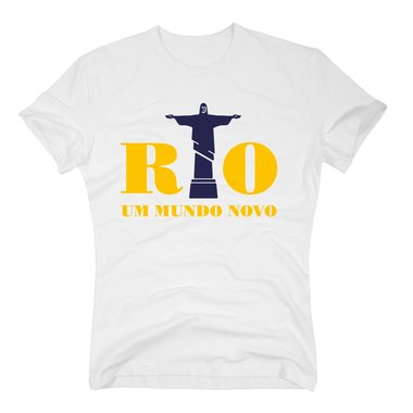 Herren T-Shirt - Rio - Um mundo novo