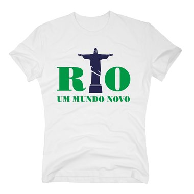 Herren T-Shirt - Rio - Um mundo novo