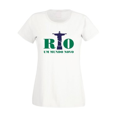 Damen T-Shirt - Rio - Um mundo novo