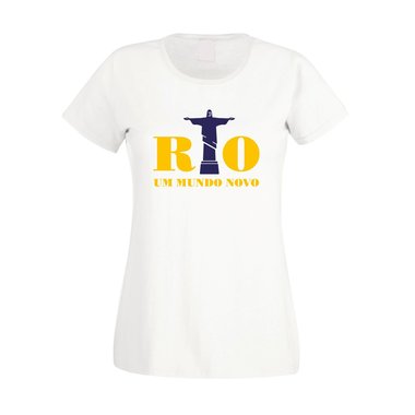Damen T-Shirt - Rio - Um mundo novo