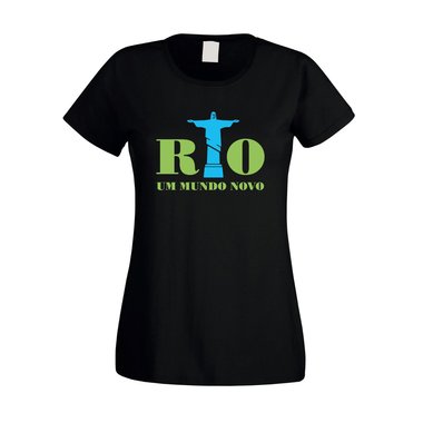 Damen T-Shirt - Rio - Um mundo novo