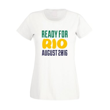 Damen T-Shirt - Ready for Rio