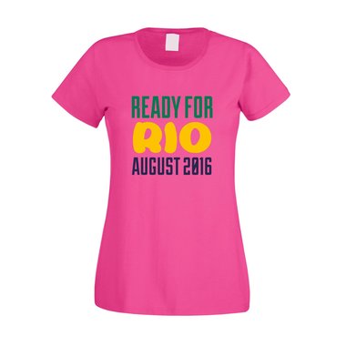 Damen T-Shirt - Ready for Rio