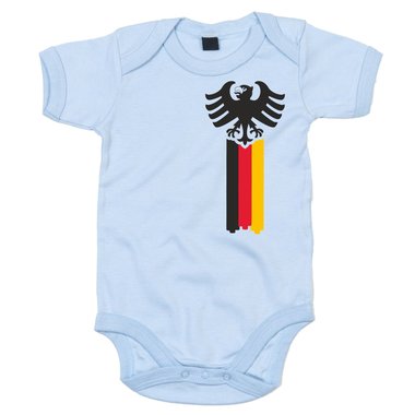 Baby Body - Deutschland Adler dunkelblau-weiss 50-62