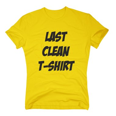 T-Shirt Last clean shirt