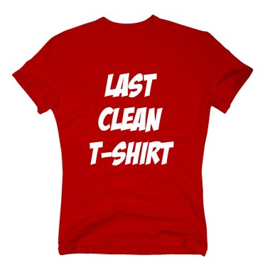 T-Shirt Last clean shirt