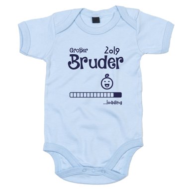 Baby Body - Groer Bruder 2019 loading grau-dunkelblau 68-80
