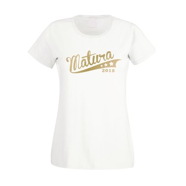 Damen T-Shirt - Matura 2018 - mit Sternen