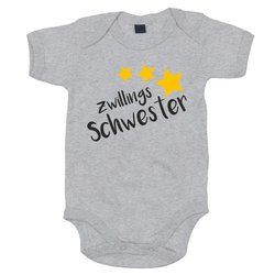 Baby Body - Zwillingsschwester - Sterne