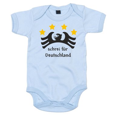 Baby Body - Schrei für Deutschland - EM WM Strampler