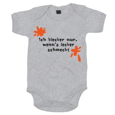 Baby Body - Ich klecker nur, wenns lecker schmeckt!