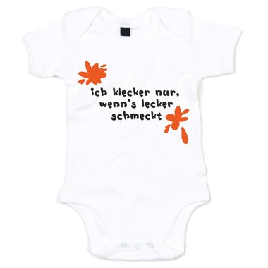 Baby Body - Ich klecker nur, wenns lecker schmeckt!