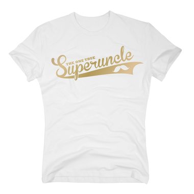 Herren T-Shirt - The one true Superuncle