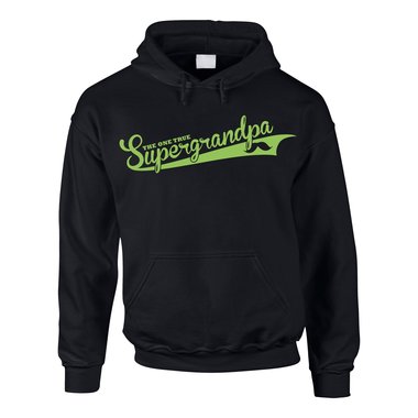 Herren Hoodie - The one true Supergrandpa