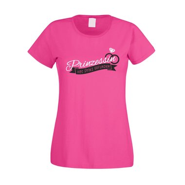Damen T-Shirt - Prinzessin hat Prinz gefunden
