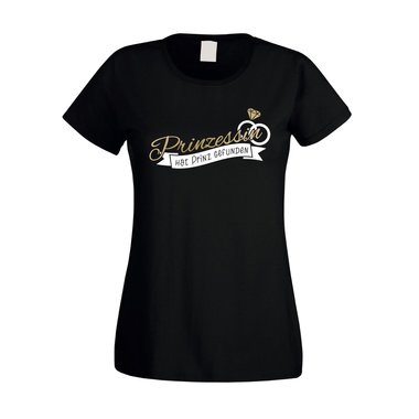 Damen T-Shirt - Prinzessin hat Prinz gefunden