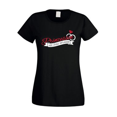 Damen T-Shirt - Prinzessin hat Prinz gefunden