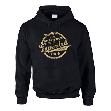 Geschenke fr Vter - Herren Hoodie - The one and only true Superdad