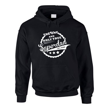 Geschenke fr Vter - Herren Hoodie - The one and only true Superdad