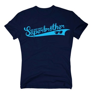 Geschenke für Brüder - Herren T-Shirt - The one true Superbrother