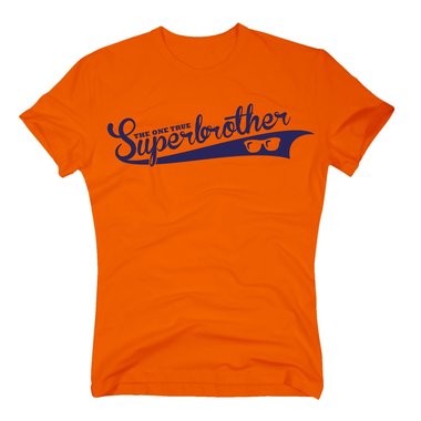 Geschenke für Brüder - Herren T-Shirt - The one true Superbrother