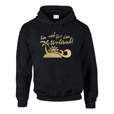 Herren Hoodie - bin reif fr den Urlaub