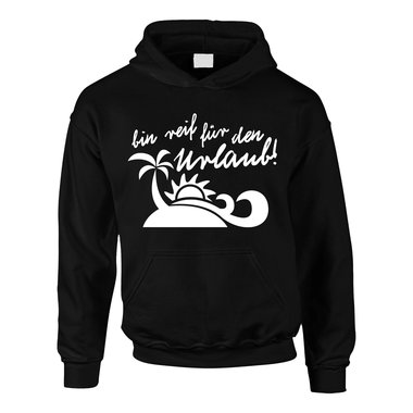 Kinder Hoodie - Bin reif fr den Urlaub