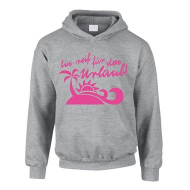 Kinder Hoodie - Bin reif fr den Urlaub