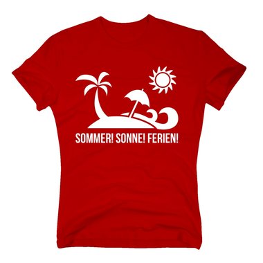 Urlaubs T-Shirt - - Sonne! Ferien!