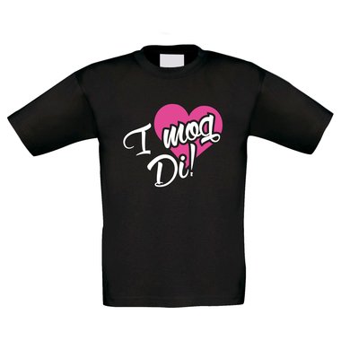 Kinder T-Shirt - I mog Di! - Herz