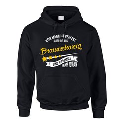 Herren Hoodie - Kein Mann ist perfekt aber die aus...