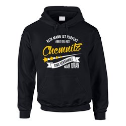 Herren Hoodie - Kein Mann ist perfekt aber die aus...