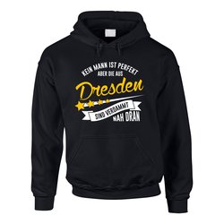 Herren Hoodie - Kein Mann ist perfekt aber die aus...