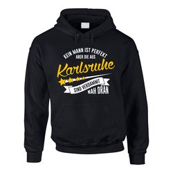 Herren Hoodie - Kein Mann ist perfekt aber die aus...