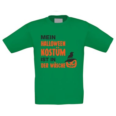 Kinder T-Shirt - Mein Halloween Kostüm ist in der Wäsche