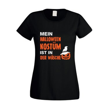 Damen T-Shirt - Mein Halloween Kostüm ist in der Wäsche