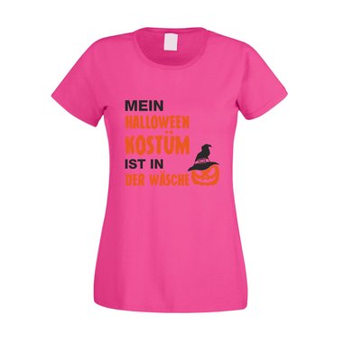 Damen T-Shirt - Mein Halloween Kostm ist in der Wsche