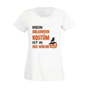 Damen T-Shirt - Mein Halloween Kostm ist in der Wsche