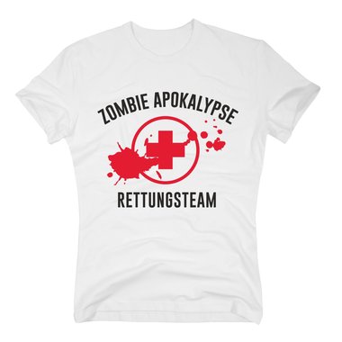 Herren T-Shirt - Zombie Apokalypse Rettungsteam