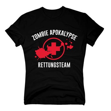 Herren T-Shirt - Zombie Apokalypse Rettungsteam