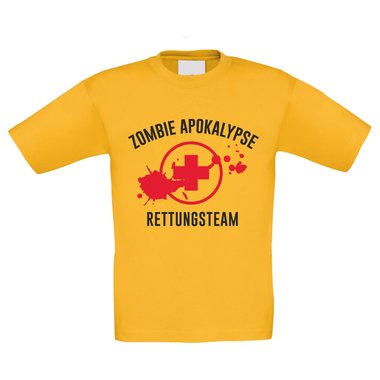 Kinder T-Shirt - Zombie Apokalypse Rettungsteam