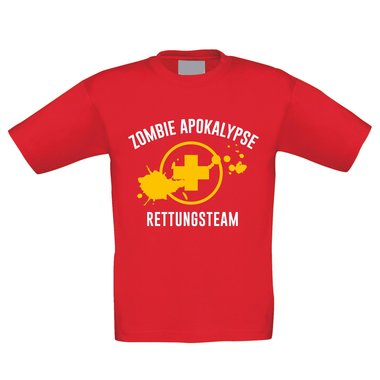 Kinder T-Shirt - Zombie Apokalypse Rettungsteam