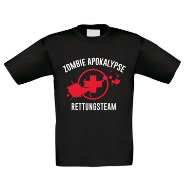 Kinder T-Shirt - Zombie Apokalypse Rettungsteam