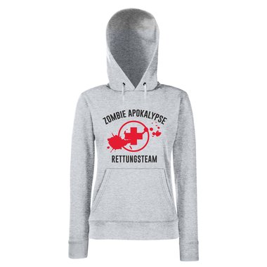 Damen Hoodie - Zombie Apokalypse Rettungsteam