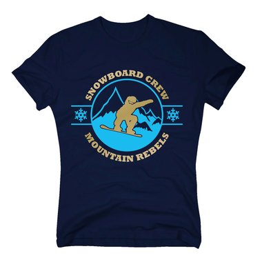 Herren T-Shirt - Snowboard Crew - Mountain Rebels