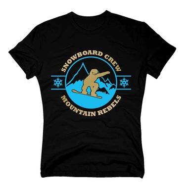 Herren T-Shirt - Snowboard Crew - Mountain Rebels