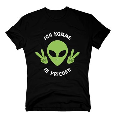Herren T-Shirt - Ich komme in Frieden
