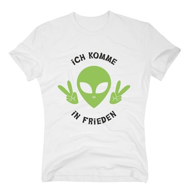 Herren T-Shirt - Ich komme in Frieden