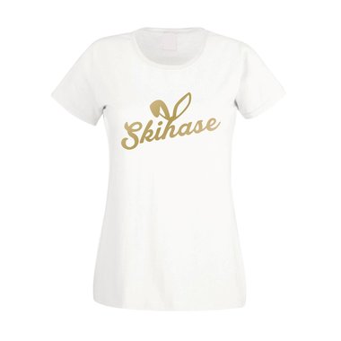 Damen T-Shirt - Skihase